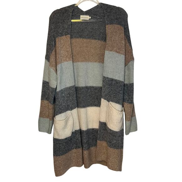 Dreamers Multicolor Colorblock Sweater Duster S - Picture 1 of 2